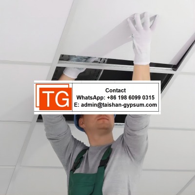 Vinyl Covered Gypsum Ceiling Tiles - Taishan Ceiling Wall Systems